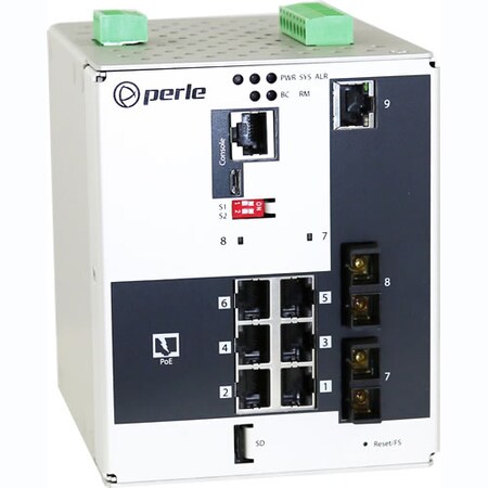 Perle Systems 509F2Pp6C2Md2Xt Ethern Switch 07016450
